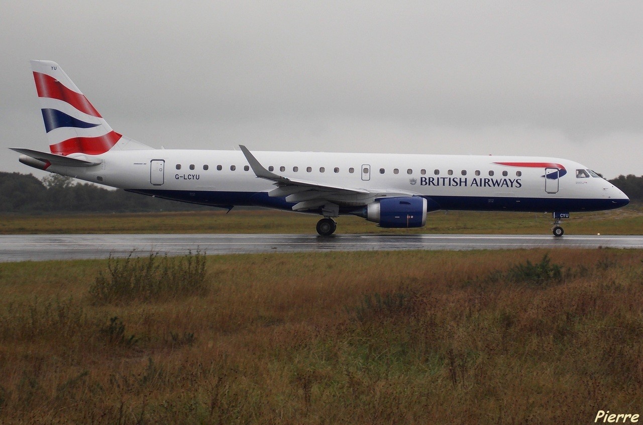 Embraer ERJ-190SR BA CityFlyer G-LCYU + Divers Le 12.10.14  GTSsIl