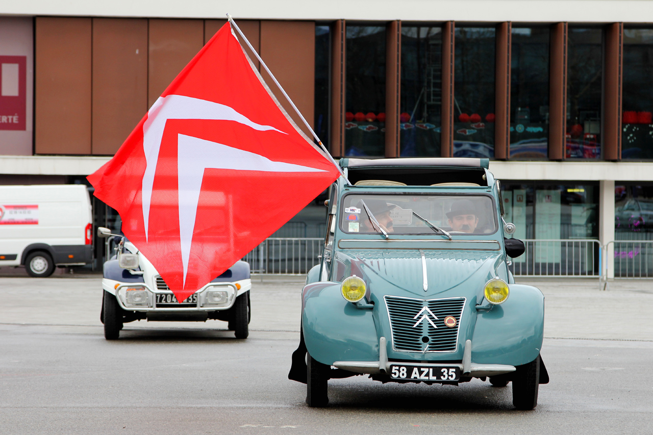 Traversée de Rennes , Janvier 2016 K1ENdW