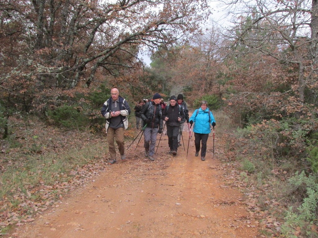 Pourrières - Jeudi 5 décembre 2019 Rando JM et Gérard - Photos Arlette et Roland MvX5R4