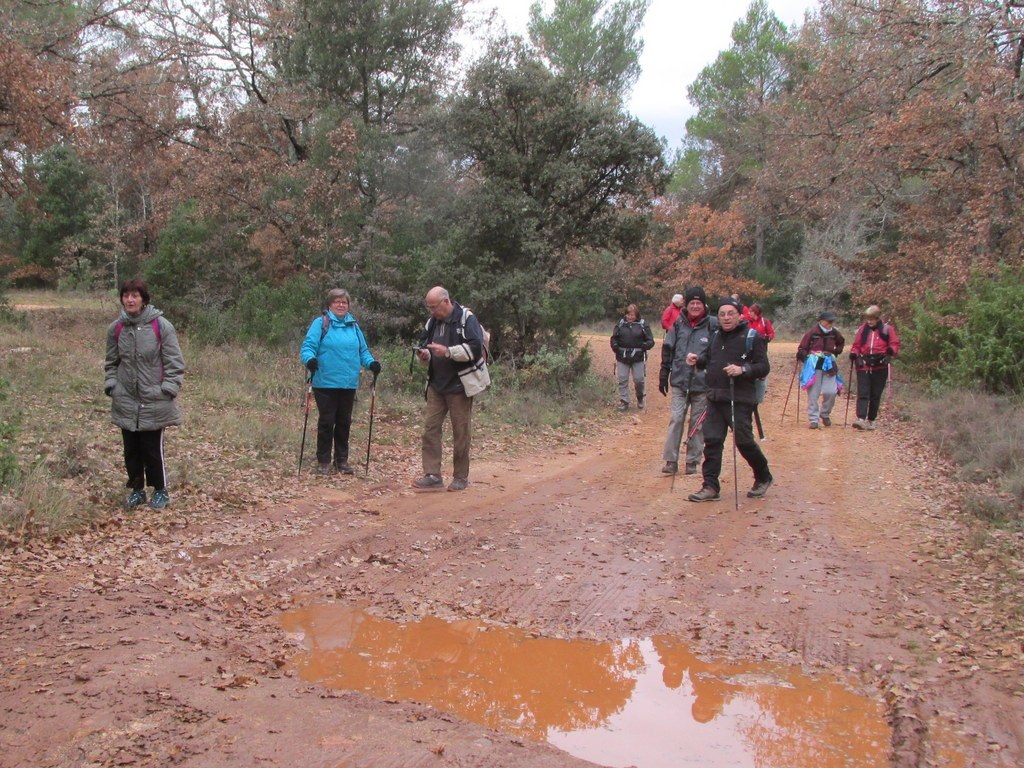 Pourrières - Jeudi 5 décembre 2019 Rando JM et Gérard - Photos Arlette et Roland LAvEMc