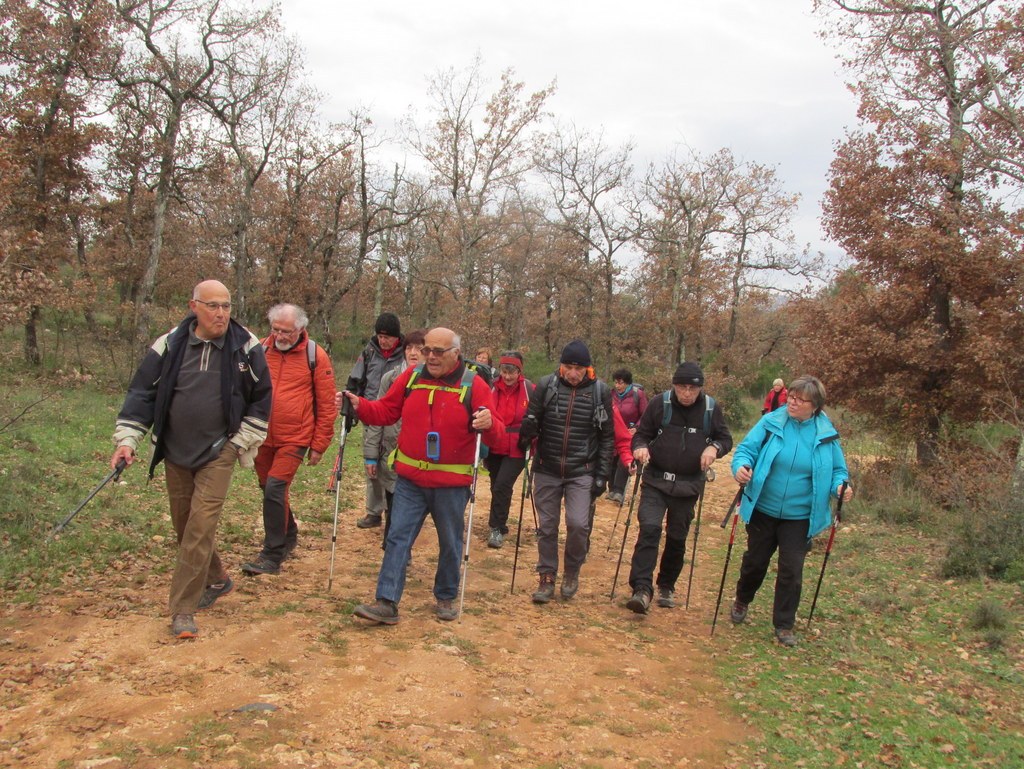 Pourrières - Jeudi 5 décembre 2019 Rando JM et Gérard - Photos Arlette et Roland P4kUDh