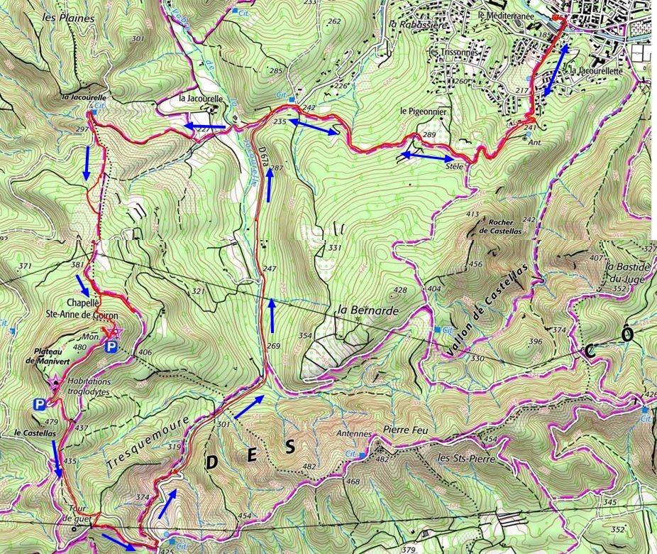 La Roque d'Anthéron - Jeudi 12 décembre 2019 - Groupe J.M et Gérard  PMv4LZ