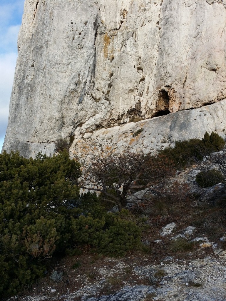 Simiane - Pilon du Roi -jeudi 18 janvier2018 3EMWri