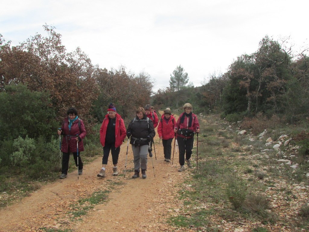 Pourrières - Jeudi 5 décembre 2019 Rando JM et Gérard - Photos Arlette et Roland E9olpE