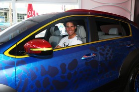 Rafael Nadal Kia Key Handover CUrbhV