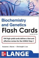 Lange Biochemistry and Genetics Flash Cards 2/E 7XaKIk