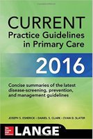 CURRENT Practice Guidelines in Primary Care 2016 5YEfrf