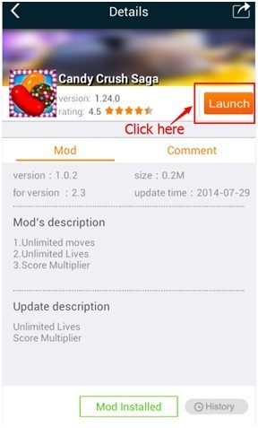 The mod for Candy Crush Saga for iOS/android R4xEI8