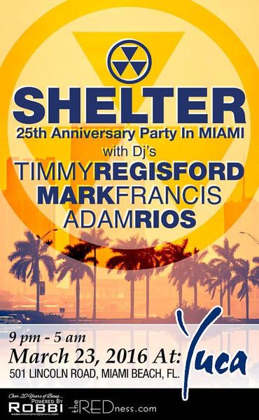 3.23 SHELTER - 25th Anniversary WMC Miami FOX5dF