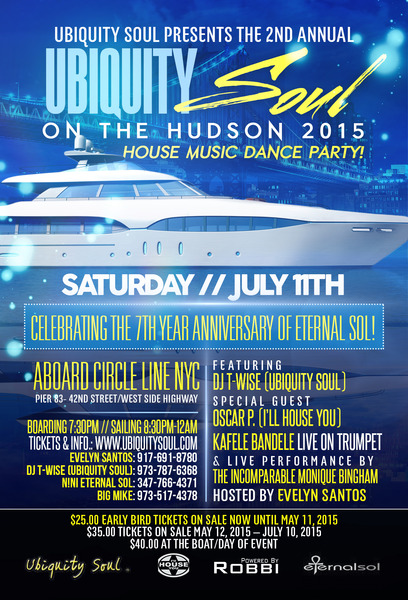 7.11 UBIQUITY Soul - On The Hudson Boatride SdRrNf