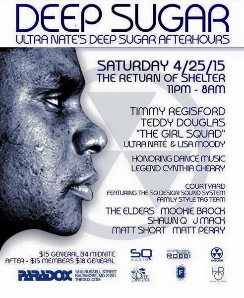 4.25 Ultra Nate's DEEP SUGAR/Timmy Regisford/Teddy Douglas/Honoring Cynthia Cherry FJGcub