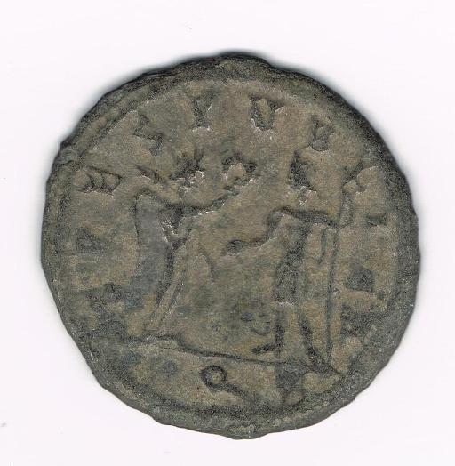 Aureliano de Tácito. SPES PVBLICA.  Victoria presentando corona al emperador. Ceca Cyzicus. Hiav5U