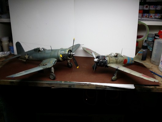 Tamiya Corsair 1/32 9wd4