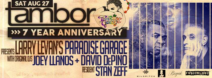 8.27 TAMBOR "7 year Party" feat Paradise Garage GtH03T