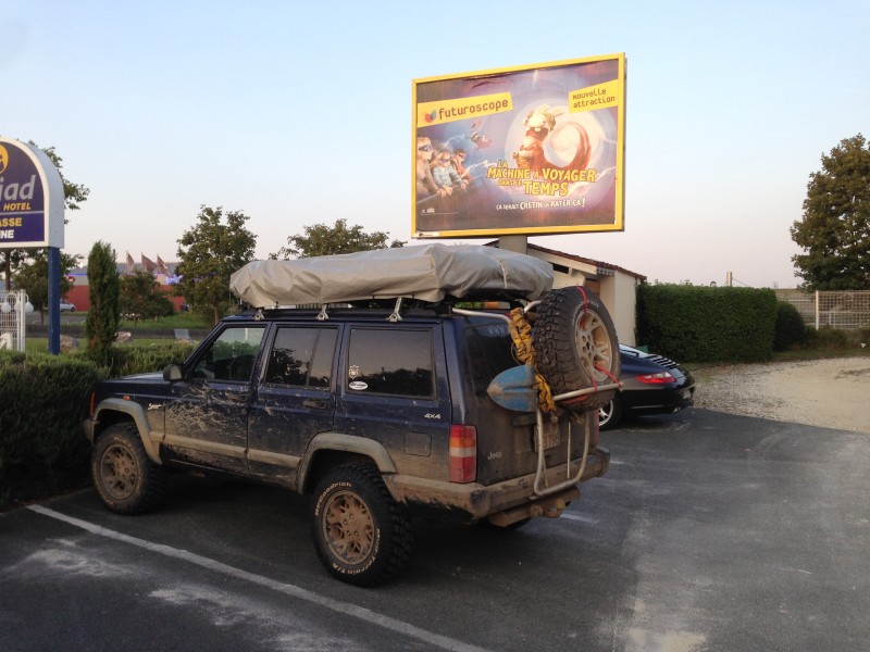 La traversée de la France avec ma p'tite Jeep LhlESS