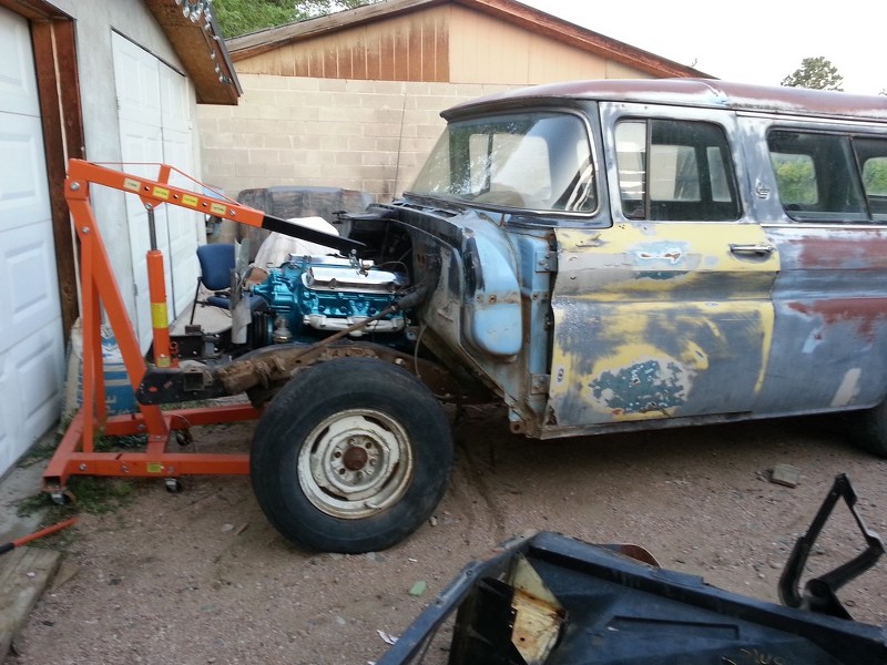 Next project 1961 GMC Suburban 4pcy2