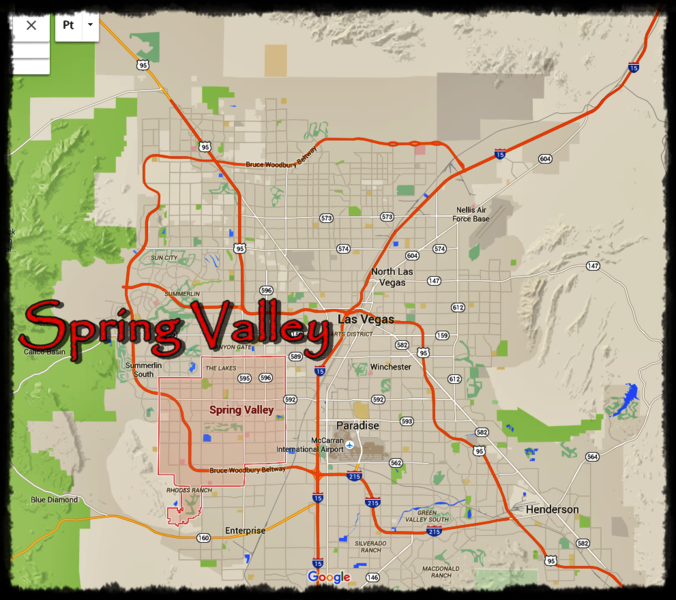 LAS VEGAS - O CONDADO DE CLARK - 03:  Spring Valley & Mojave Leste U6jEaS