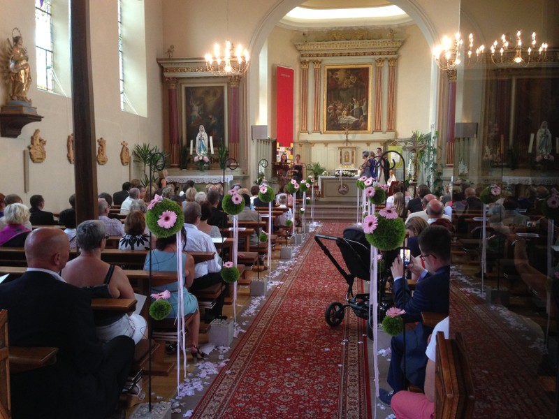  Ici en 50 photos le bonheur de Marie et Arnaud  unis par les liens sacrés du mariage à Batzendorf du 1.08.2015 ZI9zFA