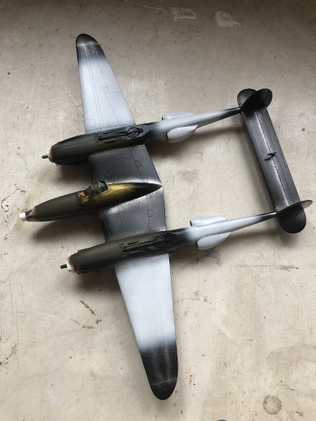 (MONTAGE PROJET AA) P-38 LIGHTNING PEG O MY HEART 1/48 J7EGFj