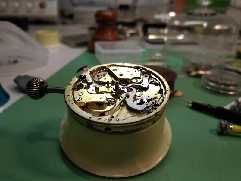 Restauration d'une répétition des quarts chronographe - Volume II Jadehn