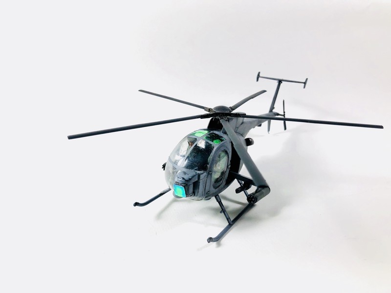 Duo de AH-6 ACADEMY au 1/48 WmWhuv