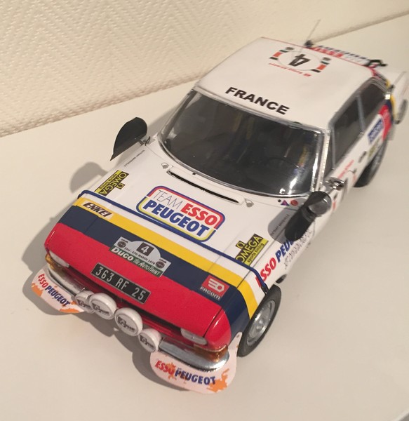 Peugeot 504 Safari Rally 1978 1/18 GyTFq8