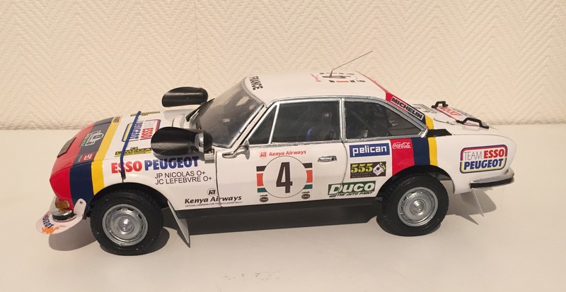 Peugeot 504 Safari Rally 1978 1/18 MGTTyG