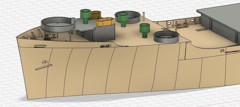 USS CAGE APA-168 au 1/350 Ez2Hbs