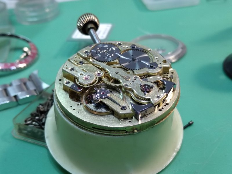 Restauration d'une répétition des quarts chronographe - Volume II K5disb