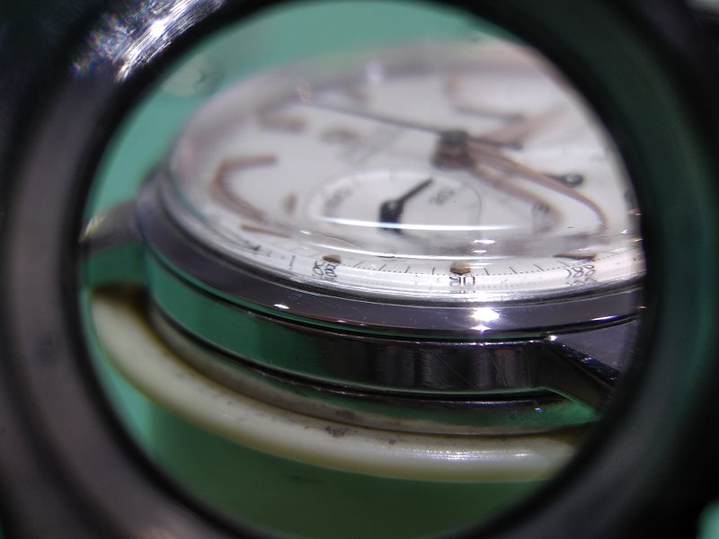 seamaster - Fabrication d'une lunette d'Omega Seamaster chronographe vintage... LqSNpO