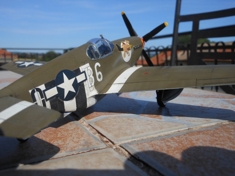 mustang B 1/48 tamiya ONCF88