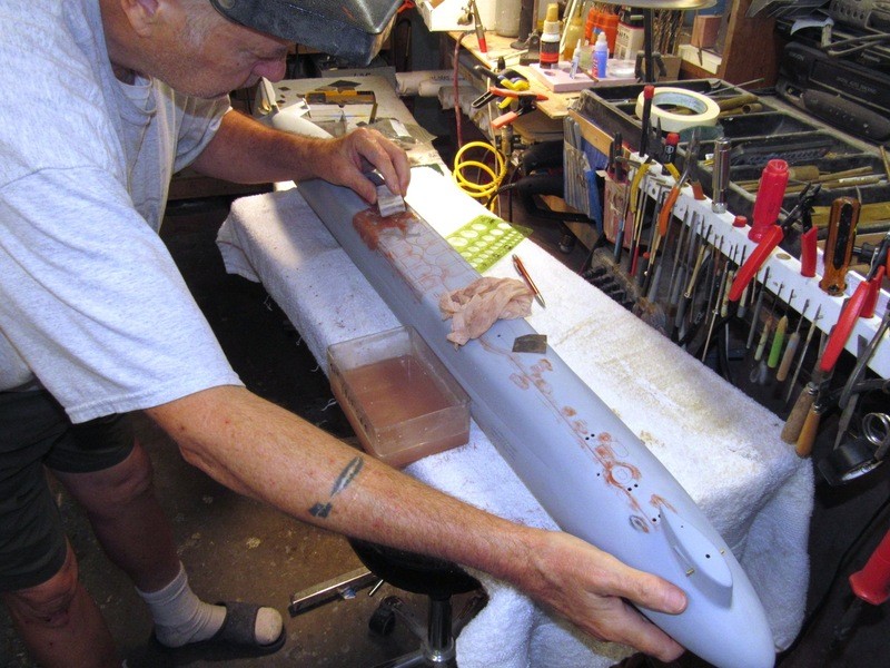 Assembling the excellent Scale Shipyards 1/96 SSBN, USS Daniel Webster XPUnmx