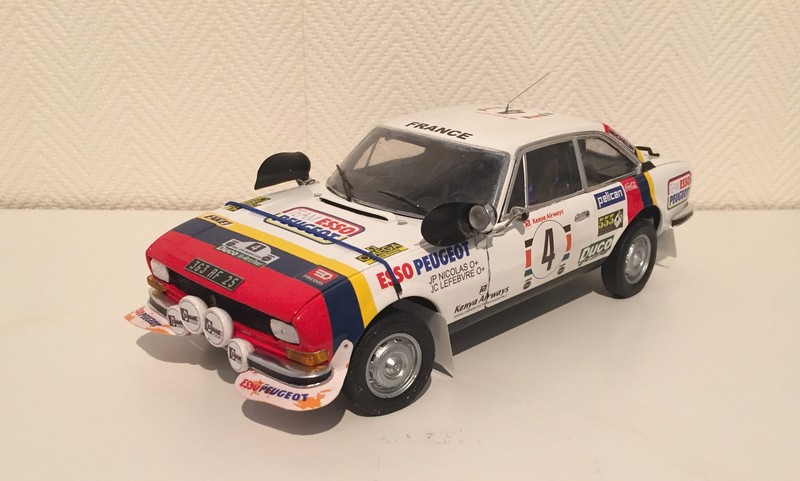 Peugeot 504 Safari Rally 1978 1/18 Oc49QD