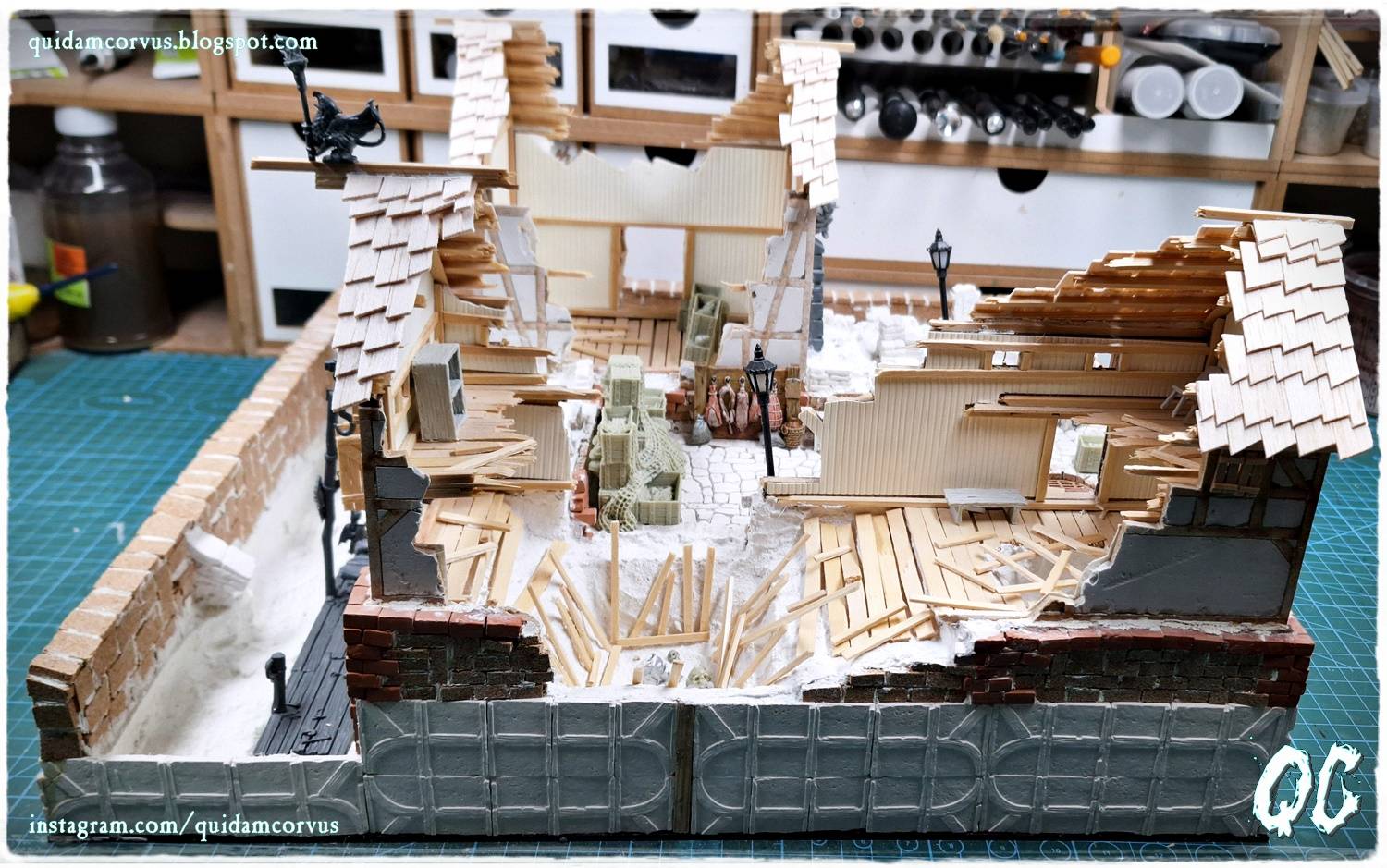 mordheim - [WIP] Building of Ruins of Mordheim modular table - Page 11 32507k