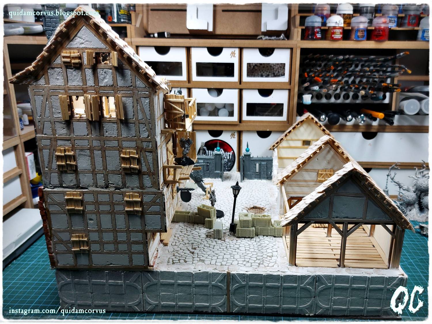 mordheim - [WIP] Building of Ruins of Mordheim modular table - Page 10 Ndl2AF