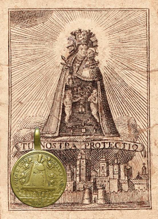 Santa Orosia  / Virgen de los Desamparados - MR681 (R.M. SXVIII-C173)  T6Qxp9