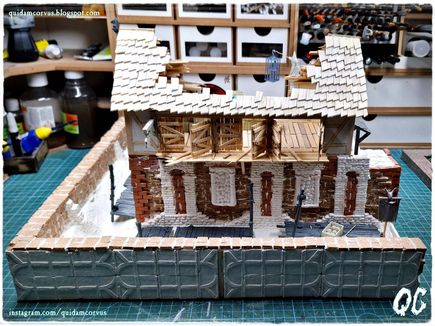 mordheim - [WIP] Building of Ruins of Mordheim modular table - Page 11 NUJLfP