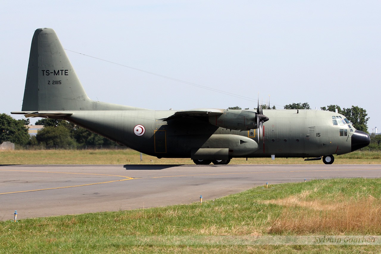 Lockheed C-130B Hercules Tunisia Air Force TS-MTE le 17.07.14 F68088