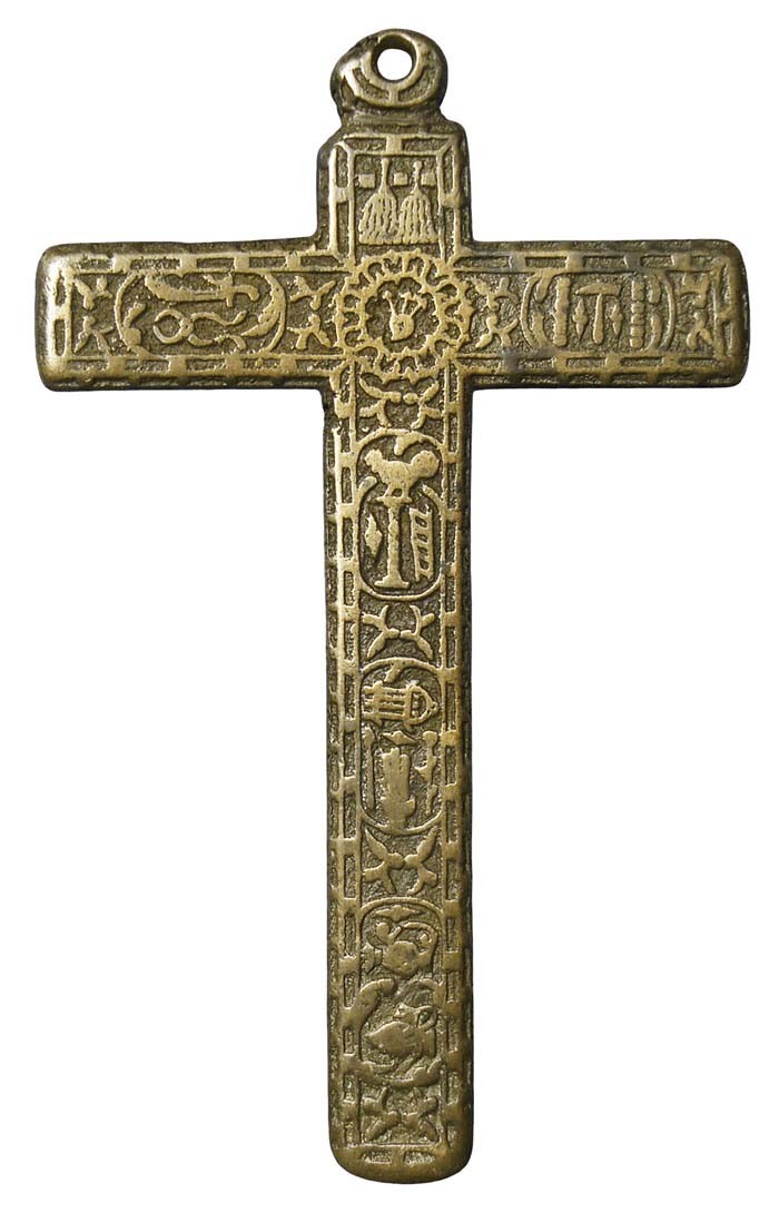 Cruz pectoral con  Arma Christi. S-XVII -  CC-082  - [Pec039/S-XVII]* QkSOMo