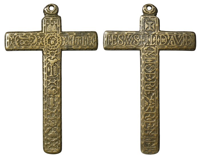 Cruz pectoral con  Arma Christi. S-XVII -  CC-082  - [Pec039/S-XVII]* OZdIHn