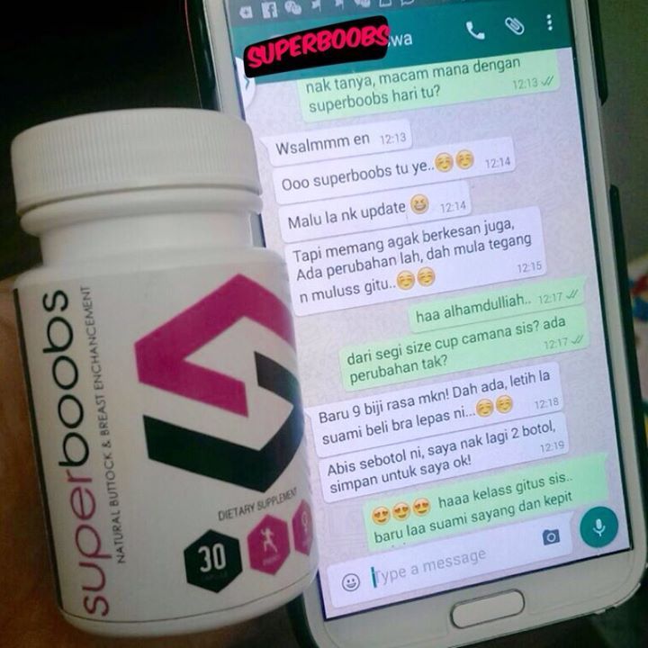 SUPERBOOBS PILL - Menaikkan payudara yang kendur Chvx2S