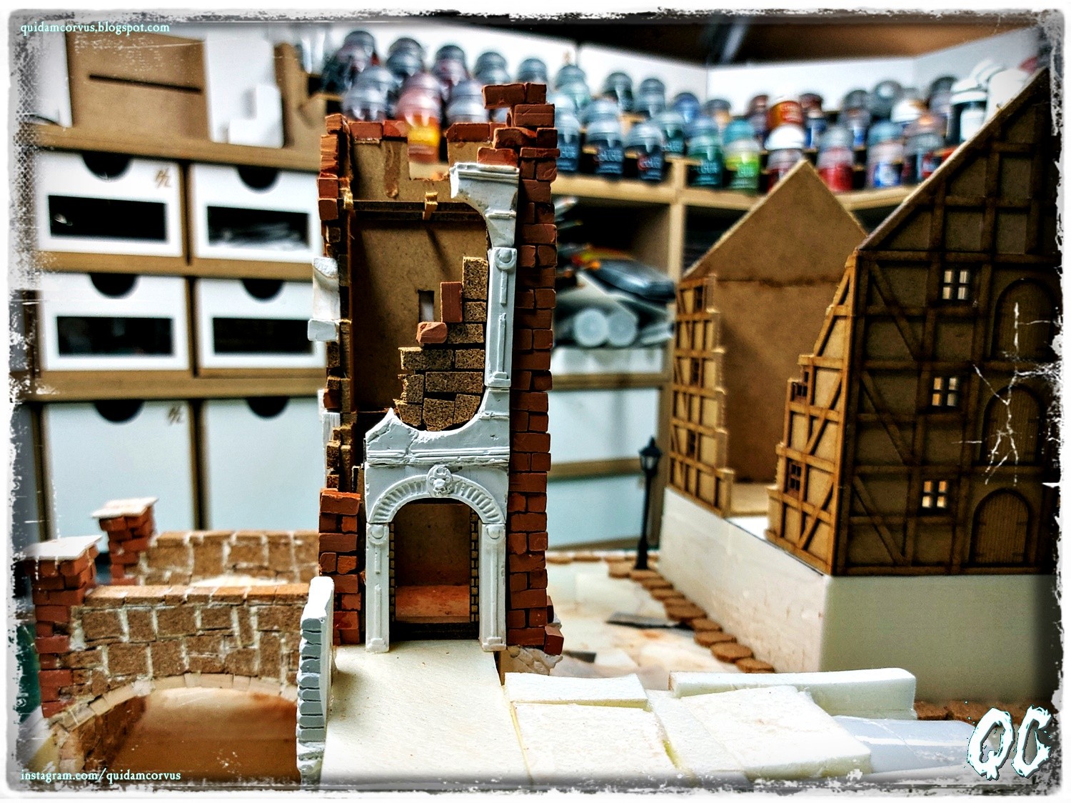 mordheim - [WIP] Building of Ruins of Mordheim modular table G0cscc