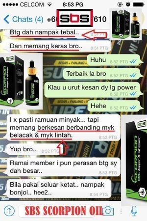 SBS SCORPION OIL MALAYSIA GNPD9k