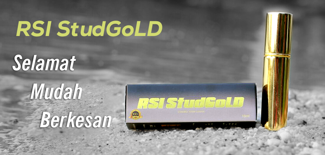 Rsi Stud Gold - Spray Paling Tahan Lama Diranjang Seks 4vWvss