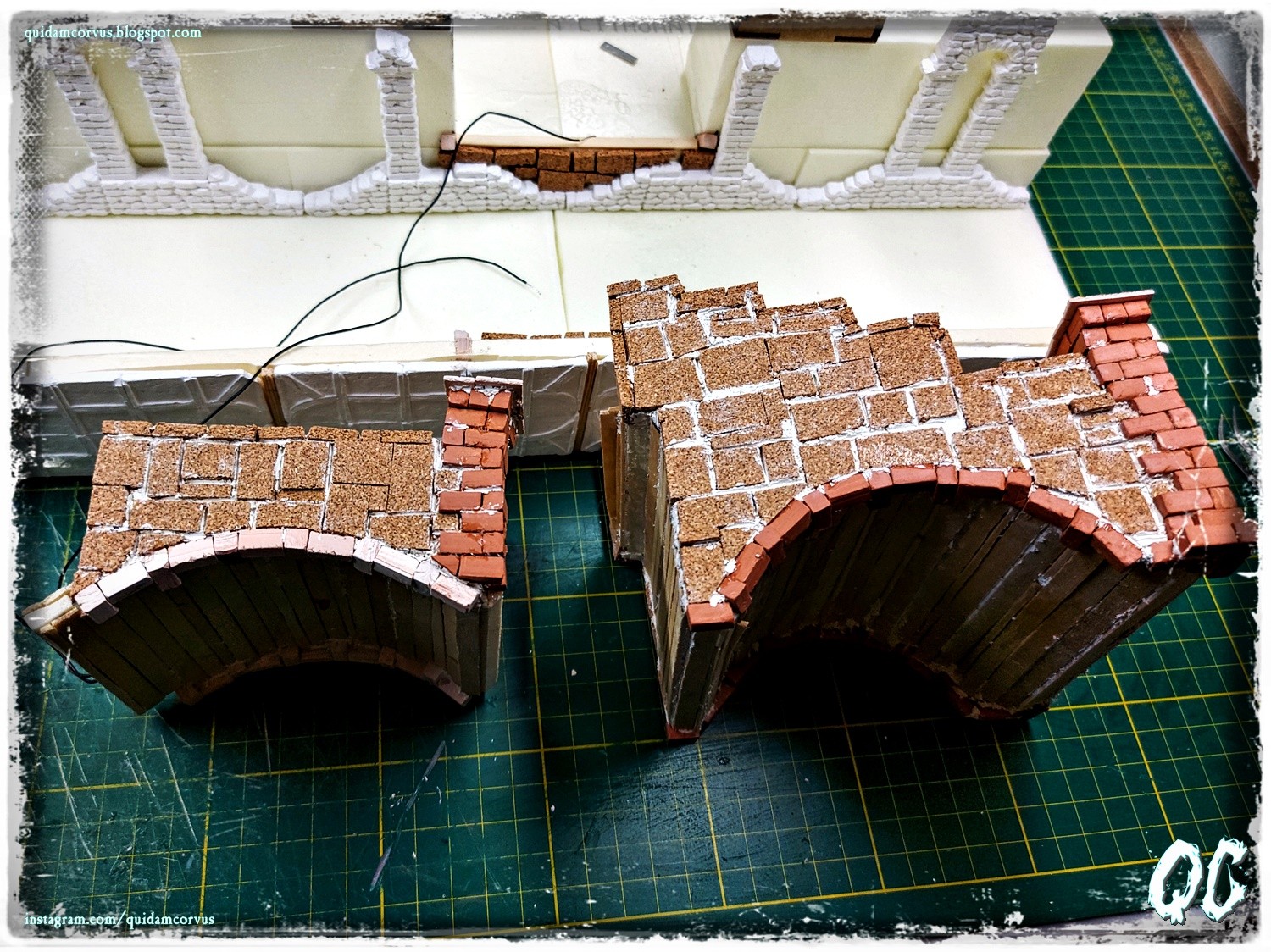 mordheim - [WIP] Building of Ruins of Mordheim modular table 73dr7k