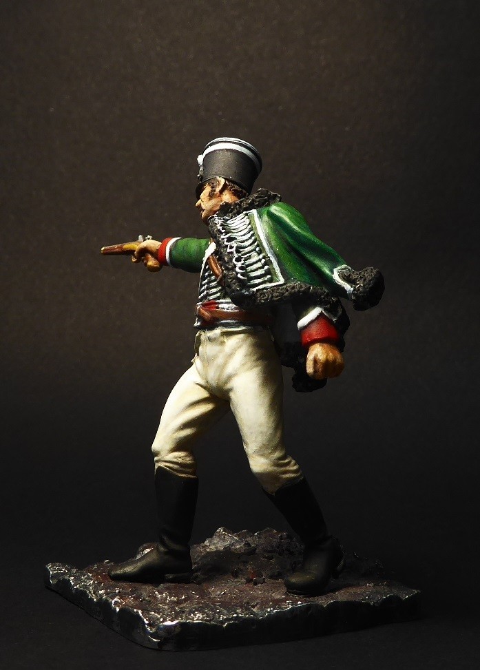 Hussard Prussien, 1er Rgmt, 1806, F.M. Beneito, 54mm B8CQNM