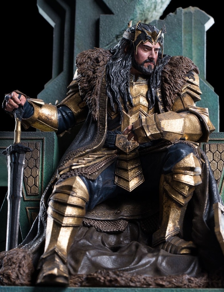 THE HOBBIT - KING THORIN ON THRONE D40CqR