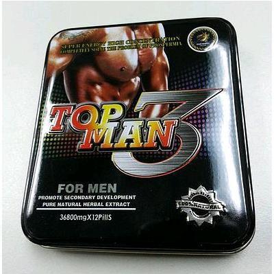 TopMan 3 Capsules - hormone volume in human body JUDpB5