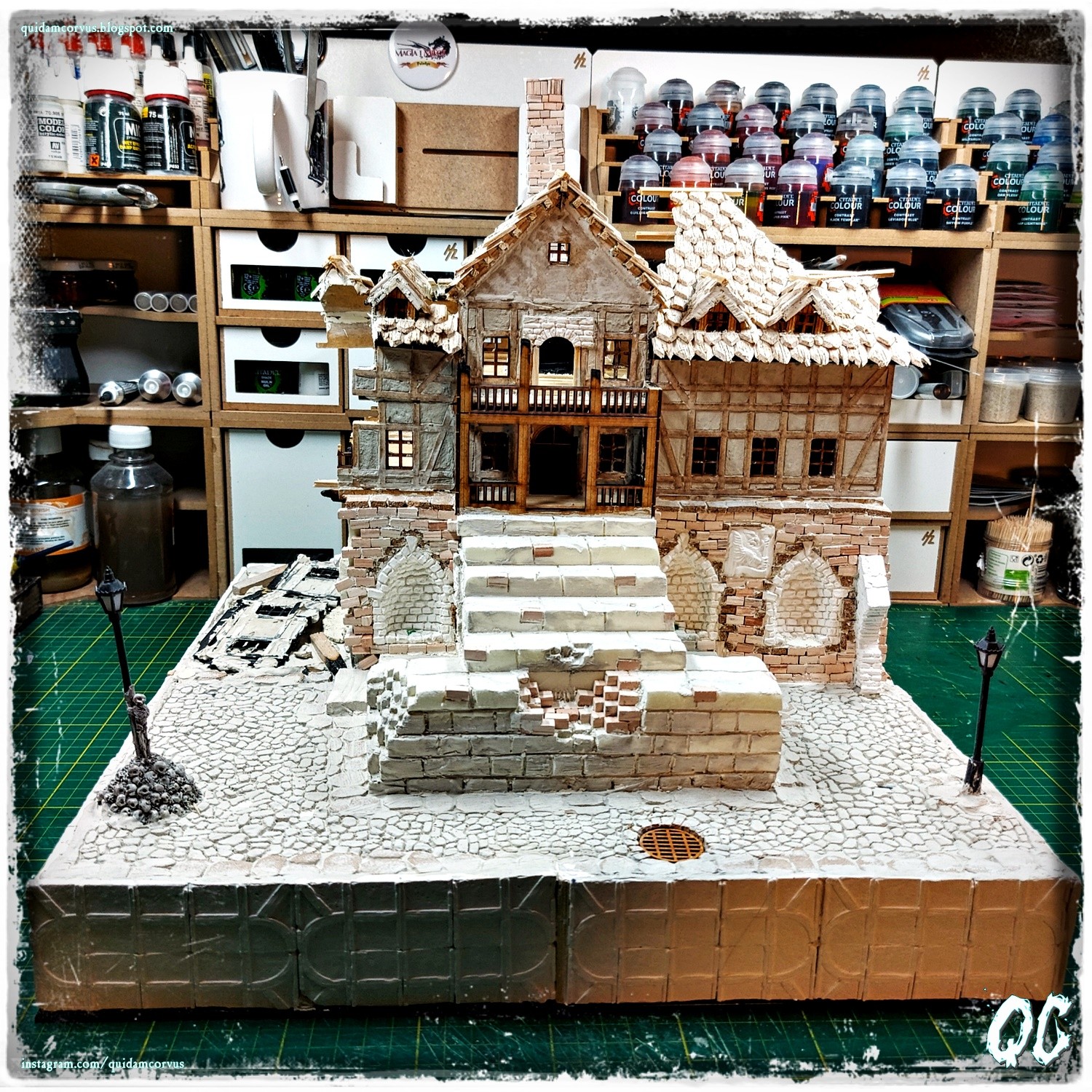 mordheim - [WIP] Building of Ruins of Mordheim modular table JIgjT1