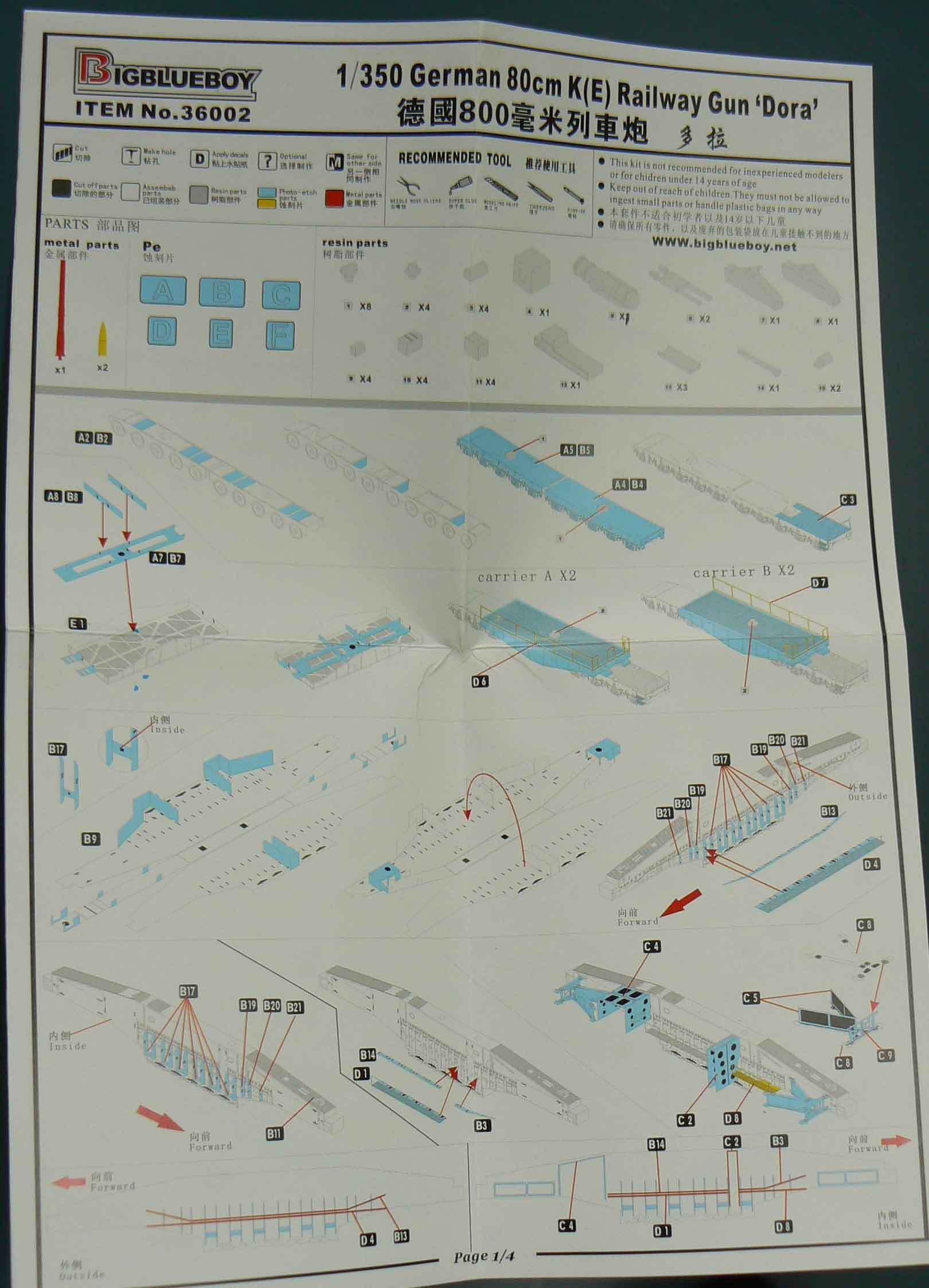 Dio : Canon allemand sur rail Dora en chargement [Bigblueboy 1/350°] de migou31 3KfjoC